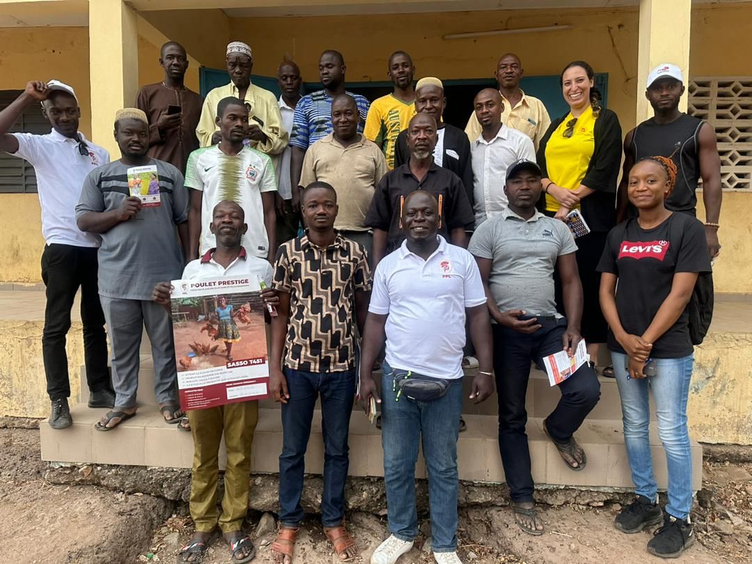  L'équipe Poulet Prestige (PPL-Côte d'Ivoire) à la rencontre des éleveurs des villes de Bouna et Doropo - Poulet Prestige PPL